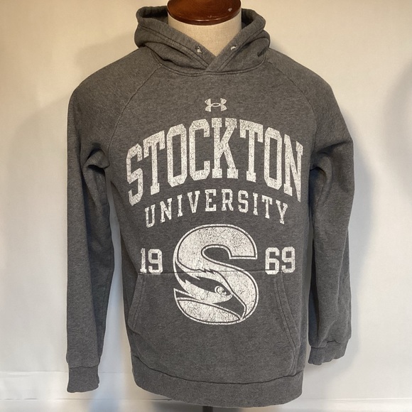 Under Armour Stockton University Hoodie mens size medium - Picture 1 of 6